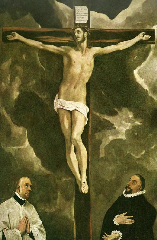 El Greco christ on the cross oil painting picture